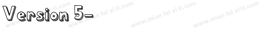 Version 5字体转换